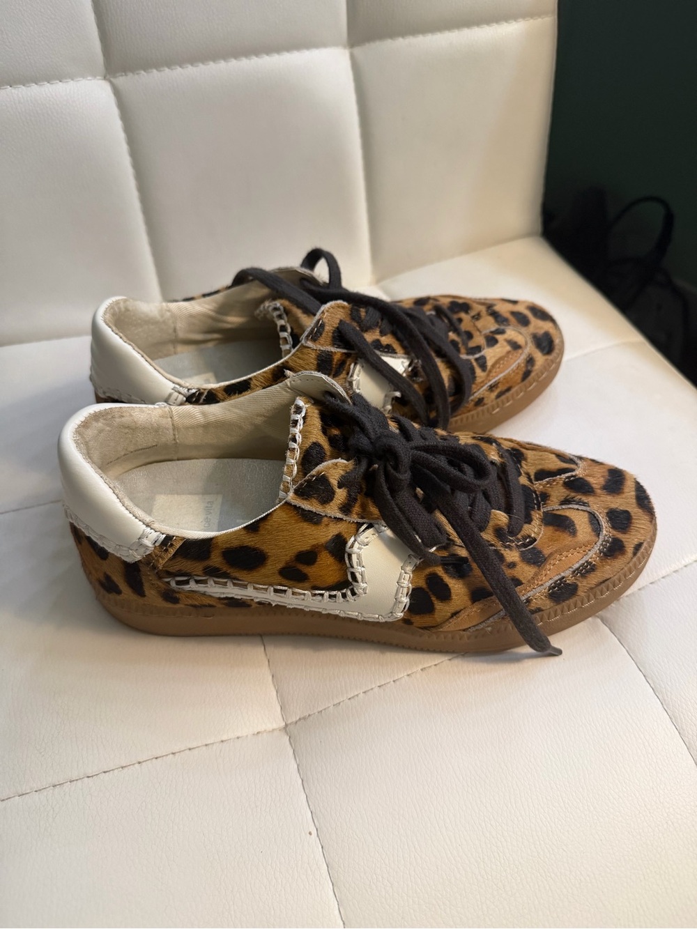 Dolce Vita Leopard Print Sneakers